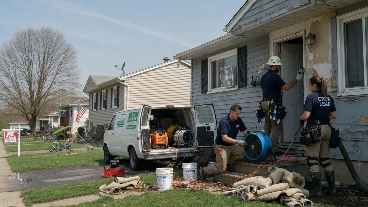Flood Cleanup in Panna Maria, TX near me