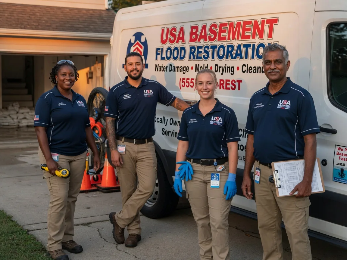 Basement Flood Cleanup company in Panna Maria, TX