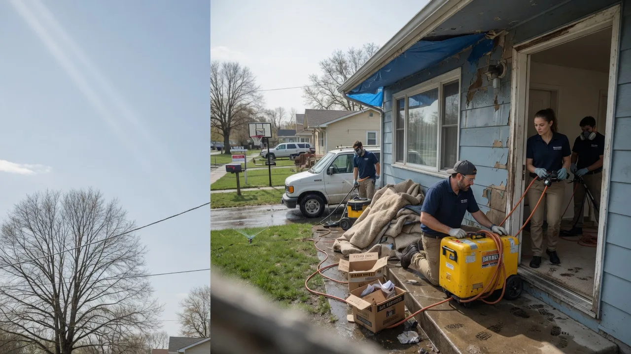 Basement Flood Cleanup in Panna Maria, TX near me